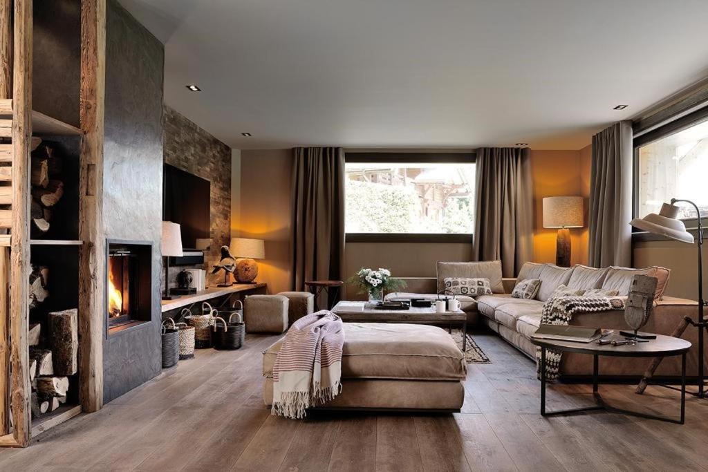 Chalet Le Prariand - Megève Dış mekan fotoğraf